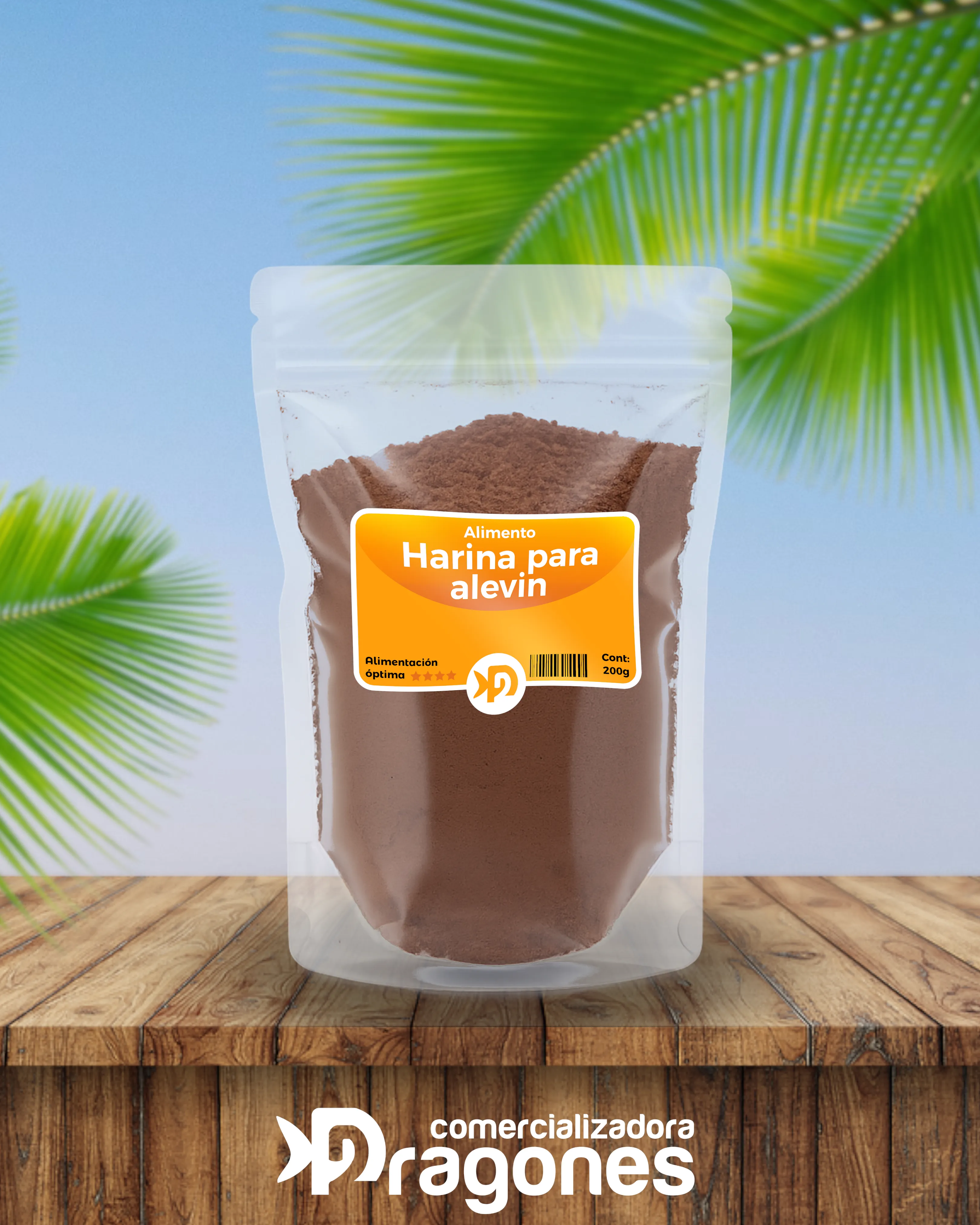 Harina para alevín
