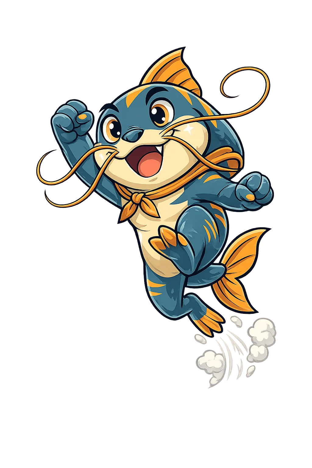 Ilustracion Bigo saltando